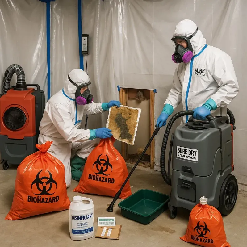 Contaminated Water Handling Protocols process in Martorell, PR