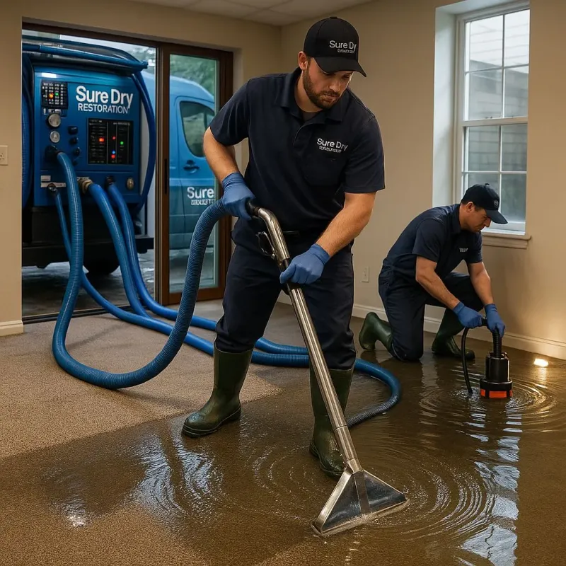 Water Extraction and Removal process in Martorell, PR